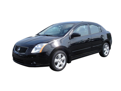 Ventvisor Deflector for 2007-2012 Nissan Sentra Smoke Outside Mount 4 Piece AVS