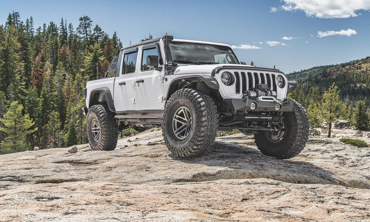 Ventvisor Deflector for 2018-2026 Jeep Wrangler and More Smoke Outside Mount 4 Piece AVS