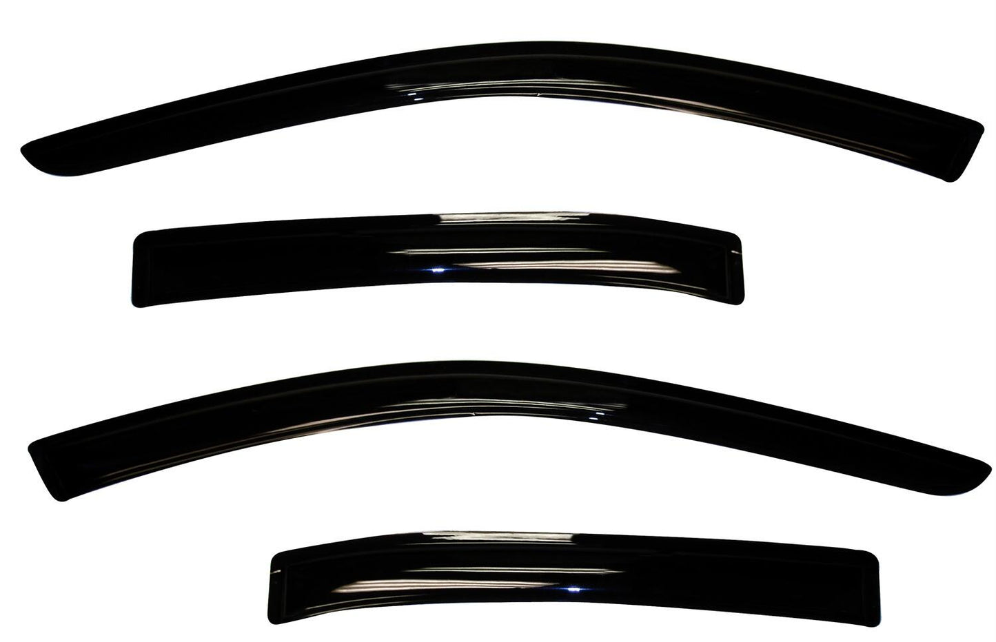 Ventvisor Deflector for 2010-2018 Ford Taurus Smoke Outside Mount 4 Piece AVS