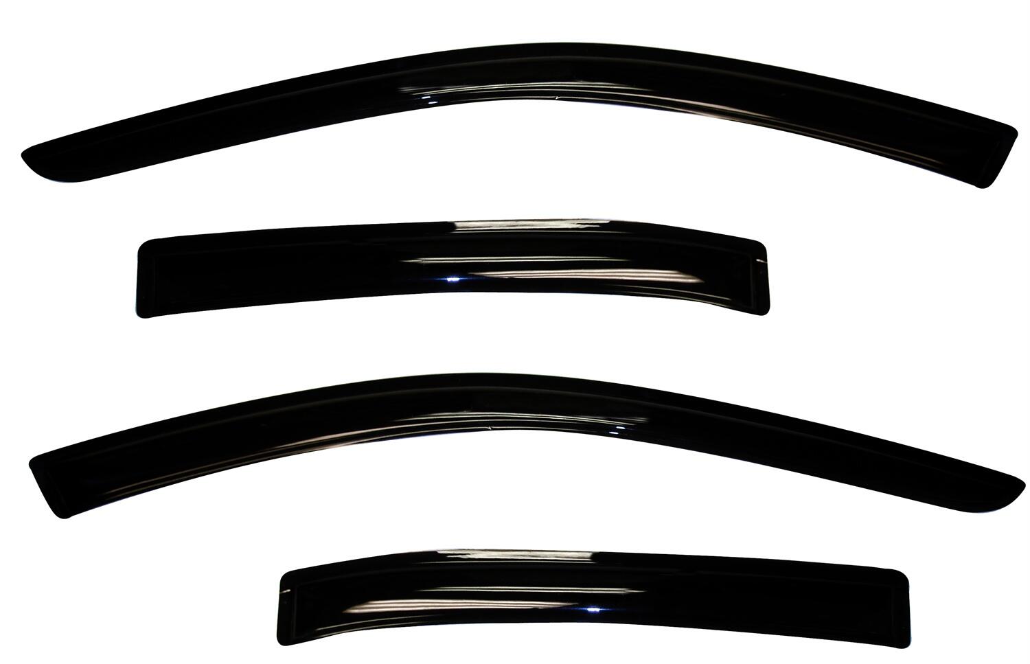 Ventvisor Deflector for 2010-2018 Ford Taurus Smoke Outside Mount 4 Piece AVS