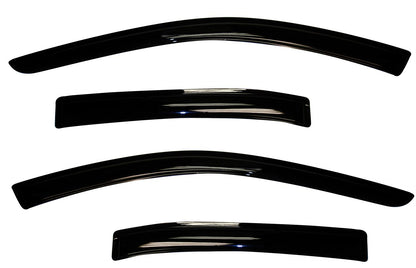 Ventvisor Deflector for 2010-2018 Ford Taurus Smoke Outside Mount 4 Piece AVS