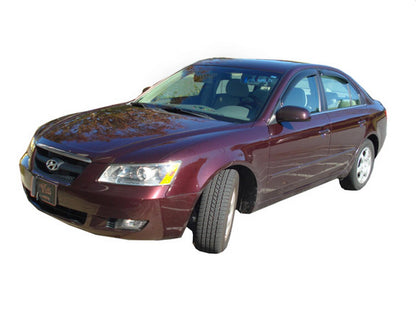 Ventvisor Deflector for 2005-2010 Hyundai Sonata Smoke Outside Mount 4 Piece AVS