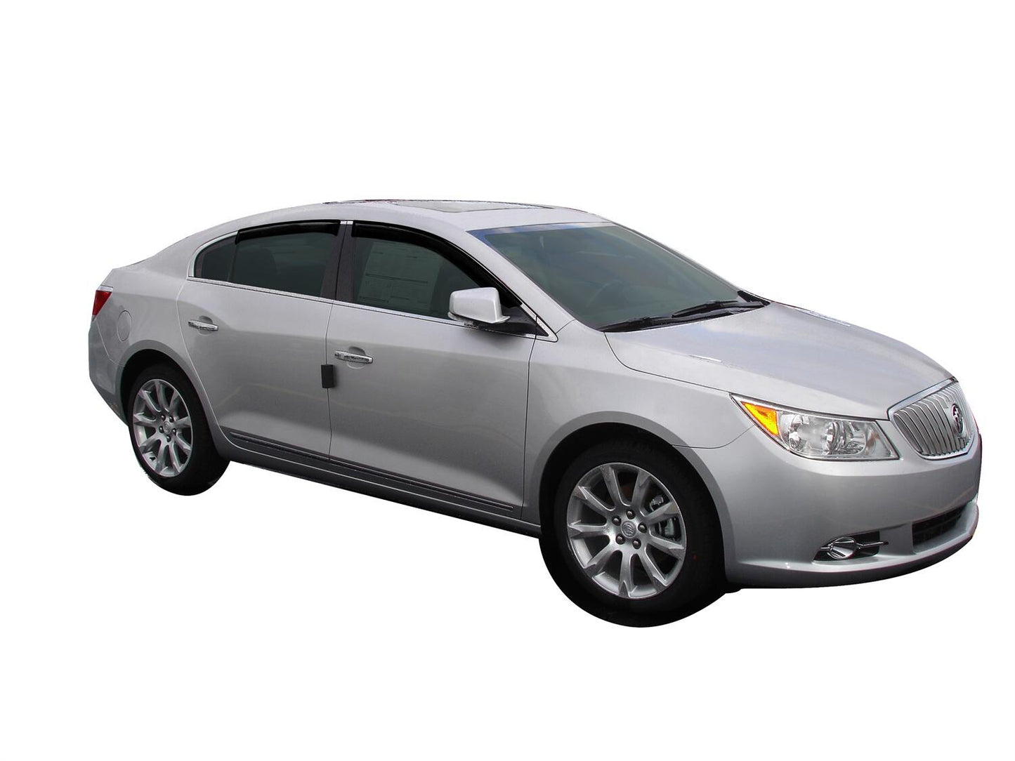 Ventvisor Deflector for 2010-2016 Buick LaCrosse Smoke Outside Mount 4 Piece AVS