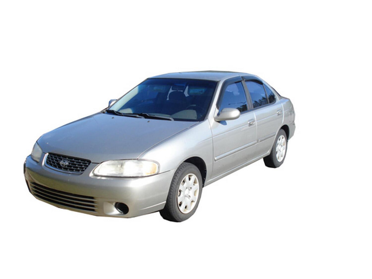 Ventvisor Deflector for 2000-2006 Nissan Sentra Smoke Outside Mount 4 Piece AVS