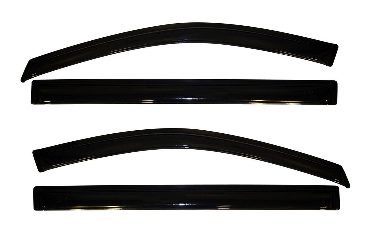 Ventvisor Deflector for 2008-2018 Dodge Grand Caravan/Chrysler Town & Smoke Outside Mount 4 Piece AVS