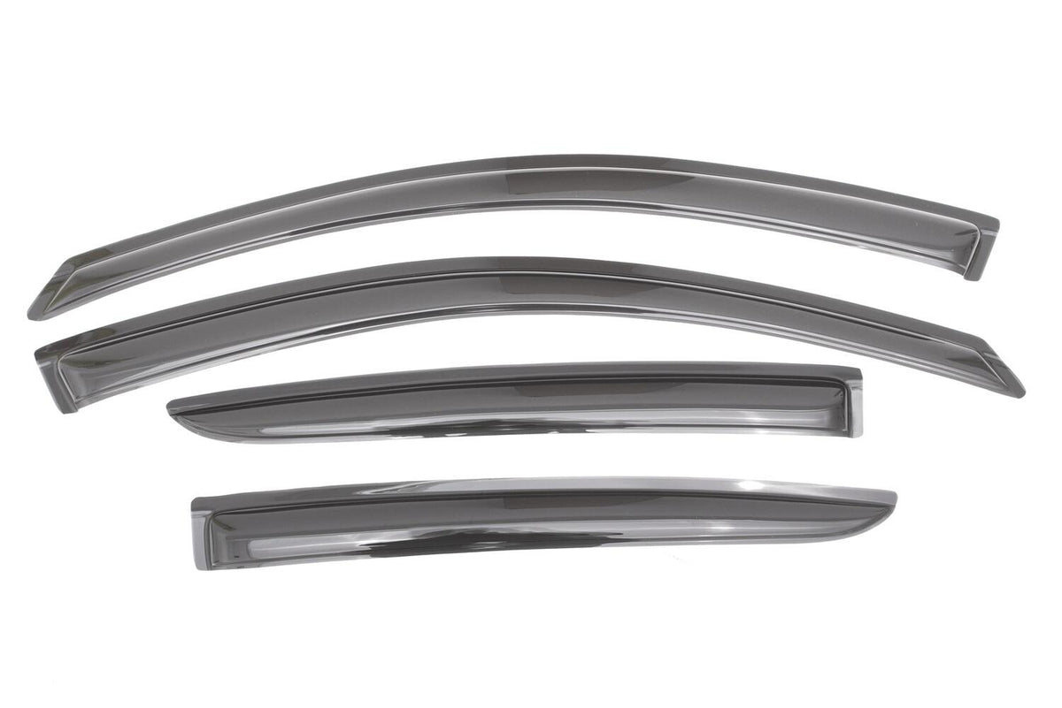 Ventvisor Deflector for 2012-2019 Nissan Versa 1.6 S and More Smoke Outside Mount 4 Piece AVS