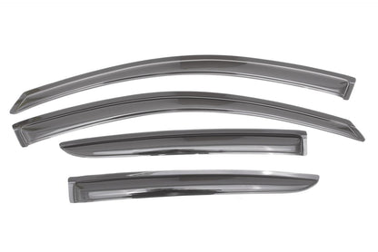 Ventvisor Deflector for 2012-2019 Nissan Versa 1.6 S and More Smoke Outside Mount 4 Piece AVS