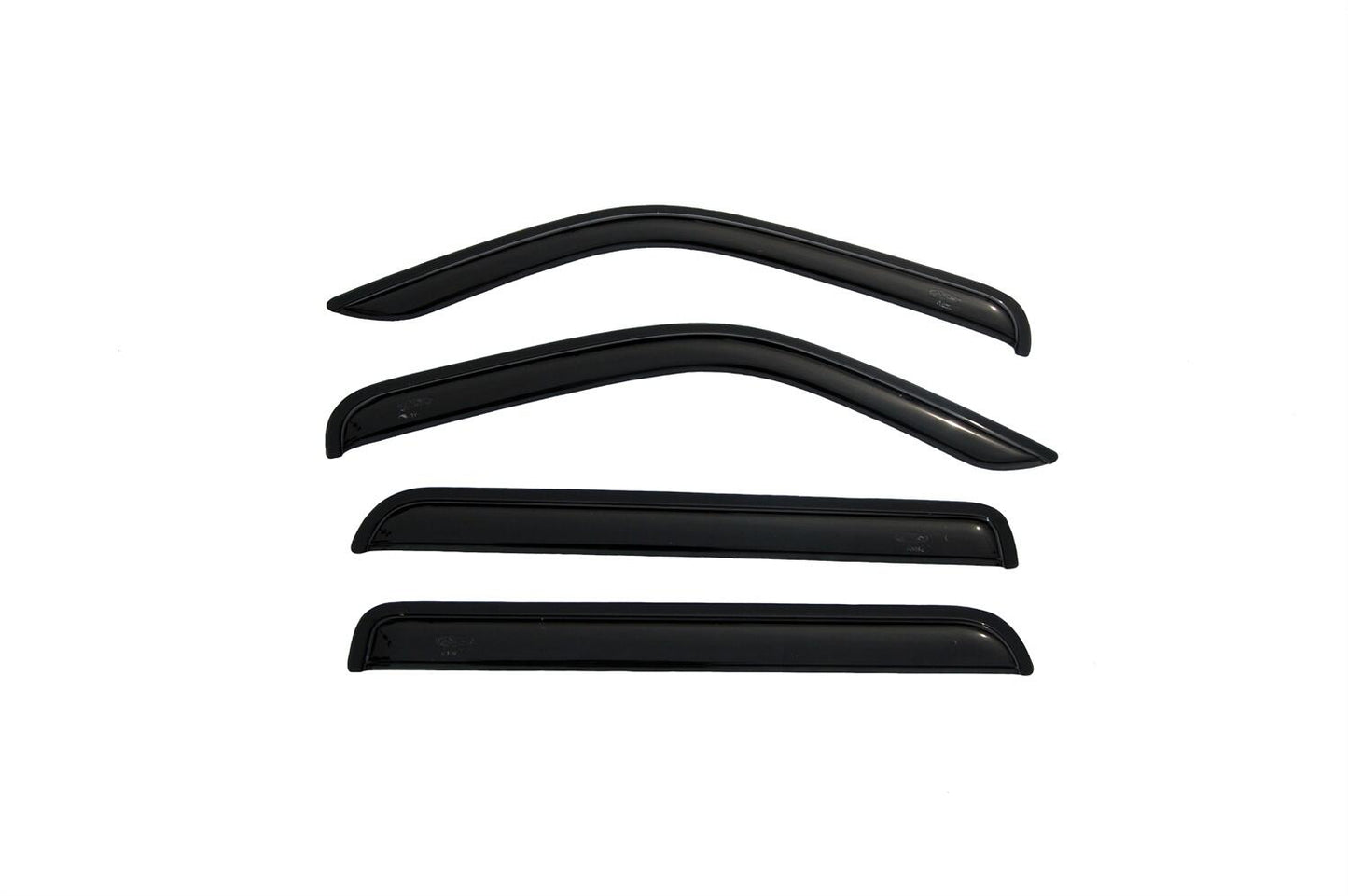 Ventvisor Deflector for 2007-2011 Dodge Nitro Smoke Outside Mount 4 Piece AVS