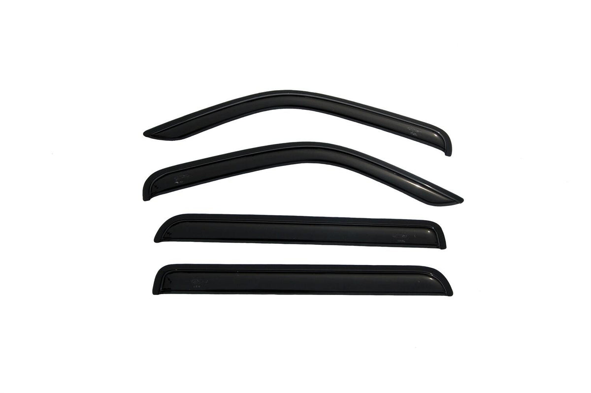 Ventvisor Deflector for 2007-2011 Dodge Nitro Smoke Outside Mount 4 Piece AVS