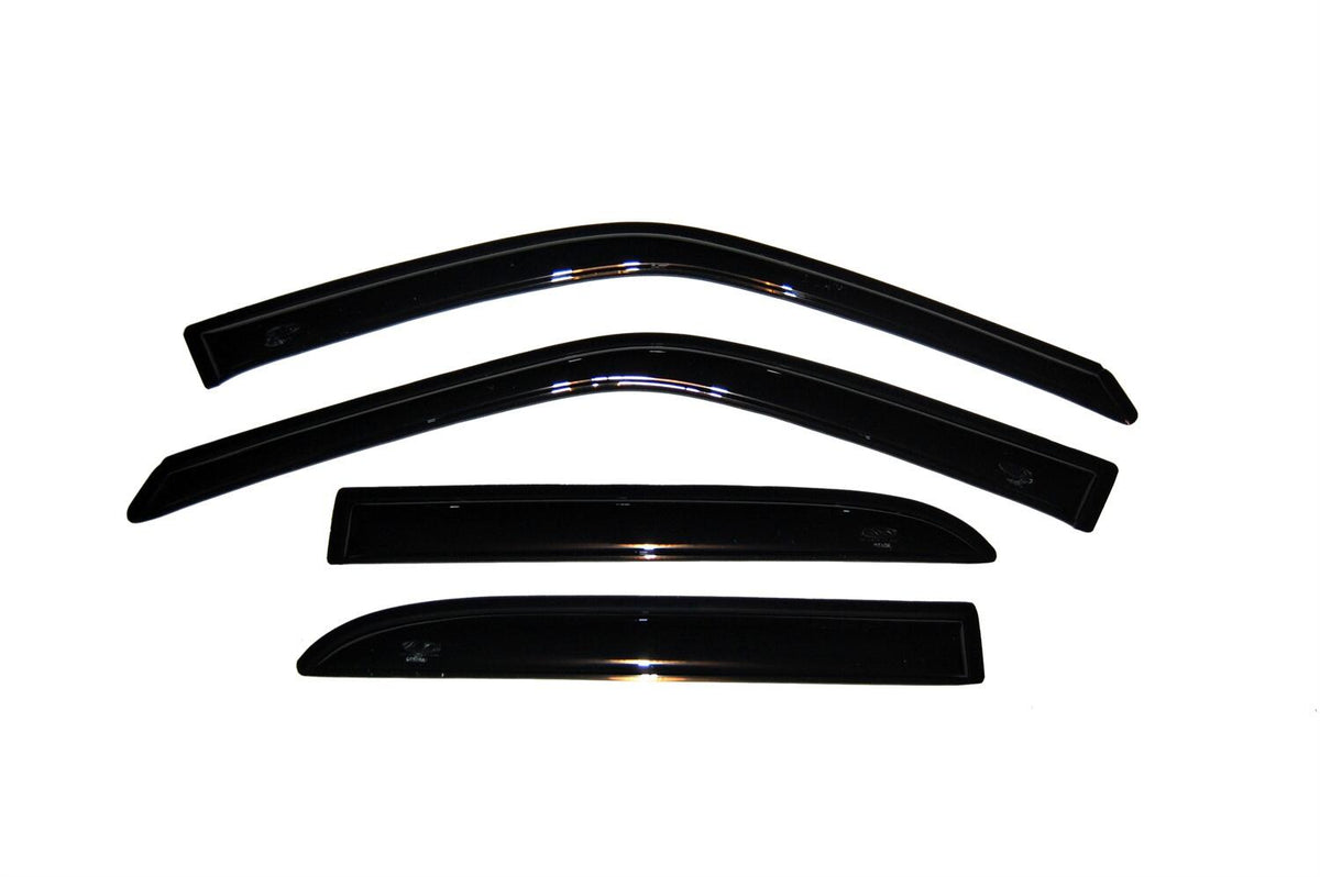 Ventvisor Deflector for 1999-2005 Suzuki Grand Vitara/Chevrolet Tracker Door Smoke Outside Mount 4 Piece AVS