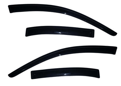 Ventvisor Deflector for 2013-2016 Chevrolet Malibu Smoke Outside Mount 4 Piece AVS