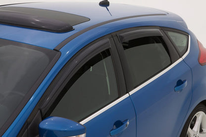 Ventvisor Deflector for 2012-2018 Ford Focus Sel and More Smoke Outside Mount 4 Piece AVS