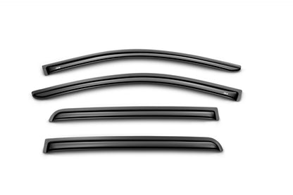 Ventvisor Deflector for 2019-2026 Ford Ranger SuperCrew Cab Pickup Smoke Outside Mount 4 Piece AVS