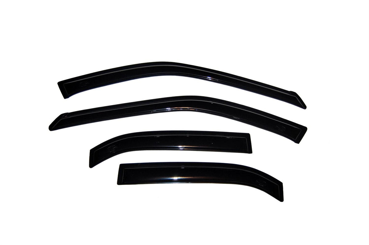 Ventvisor Deflector for 1997-2001 Mitsubishi Mirage/Mirage Es Sedan Smoke Outside Mount 4 Piece AVS