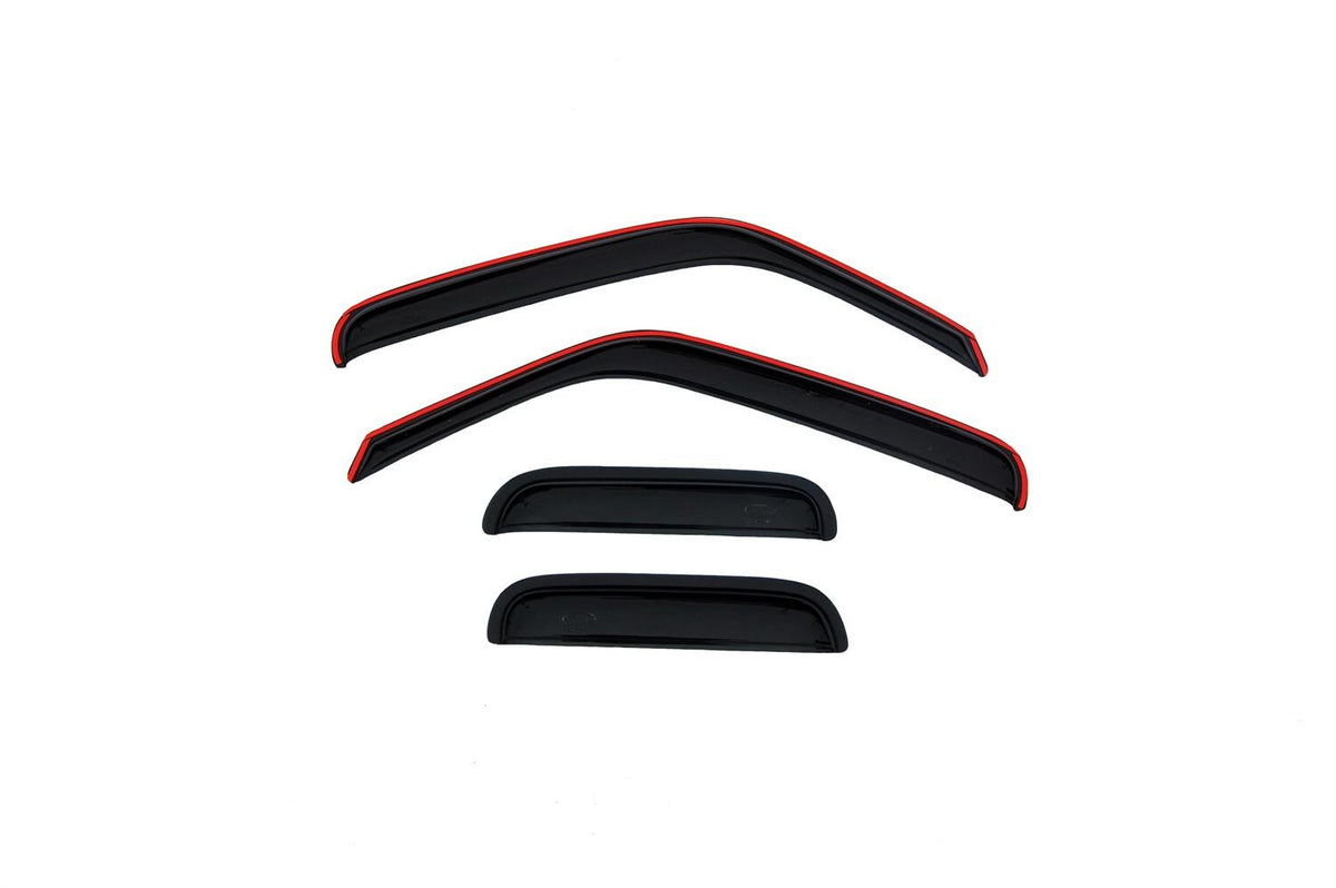 Ventvisor Deflector for 1999-2011 Mazda B3000/Ford Ranger Smoke In-Channel Only 4 Piece AVS