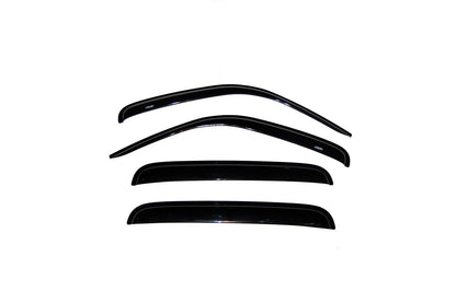 Ventvisor Deflector for 2002-2007 Jeep Liberty Smoke Outside Mount 4 Piece AVS