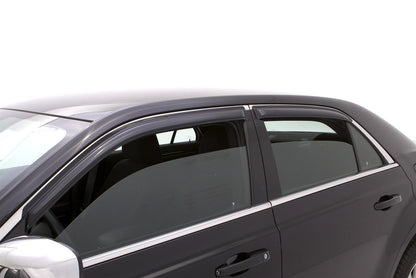 Ventvisor Deflector for 2011-2023 Chrysler 300 Smoke Outside Mount 4 Piece AVS
