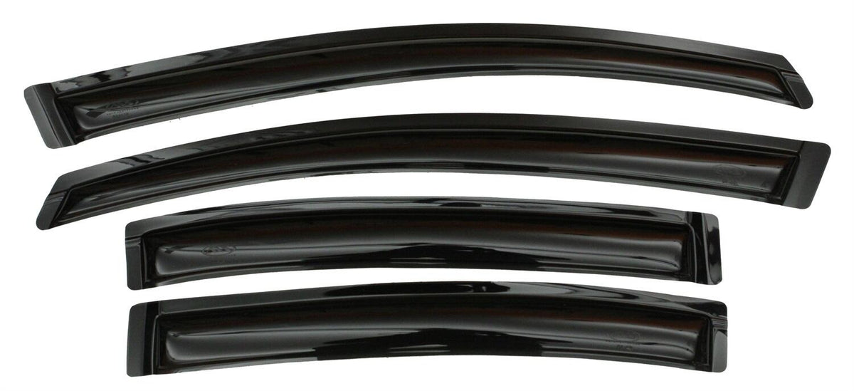 Ventvisor Deflector for 2012-2015 Honda Civic and More Sedan Smoke Outside Mount 4 Piece AVS