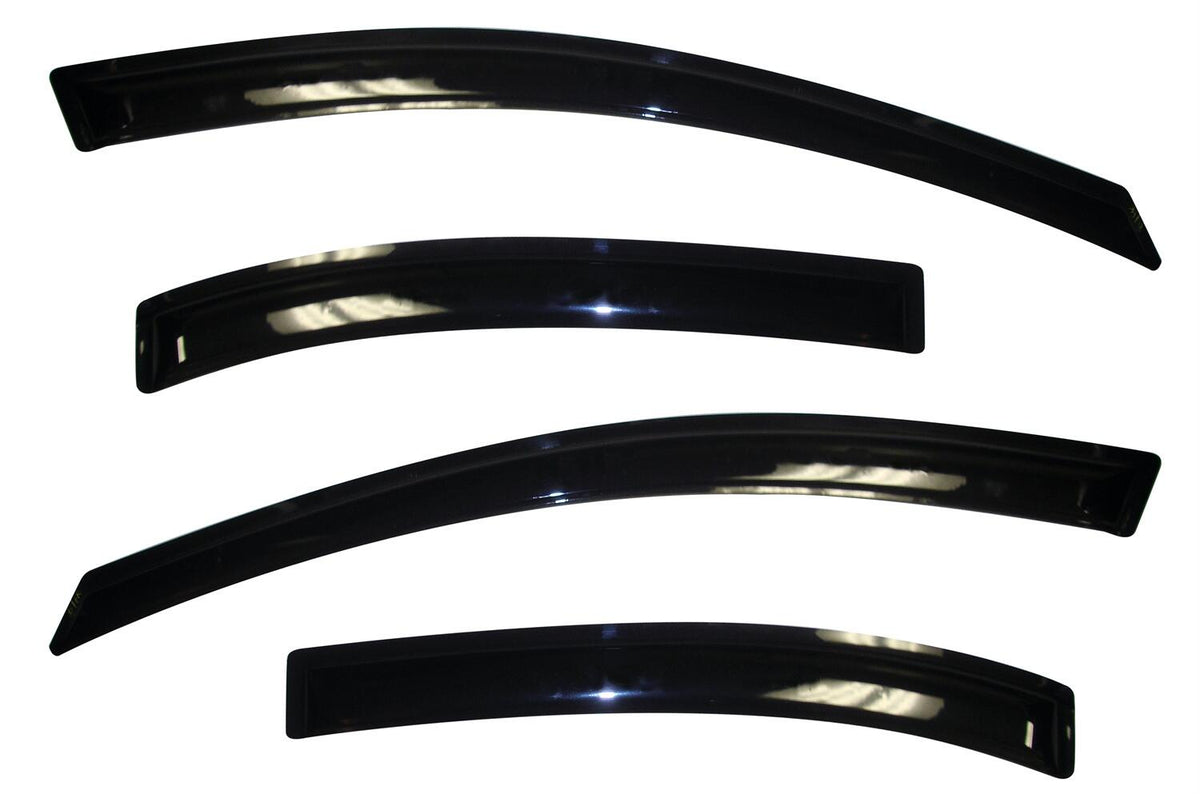 Ventvisor Deflector for 2006-2009 Kia Rio Smoke Outside Mount 4 Piece AVS