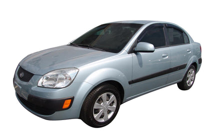 Ventvisor Deflector for 2006-2009 Kia Rio Smoke Outside Mount 4 Piece AVS