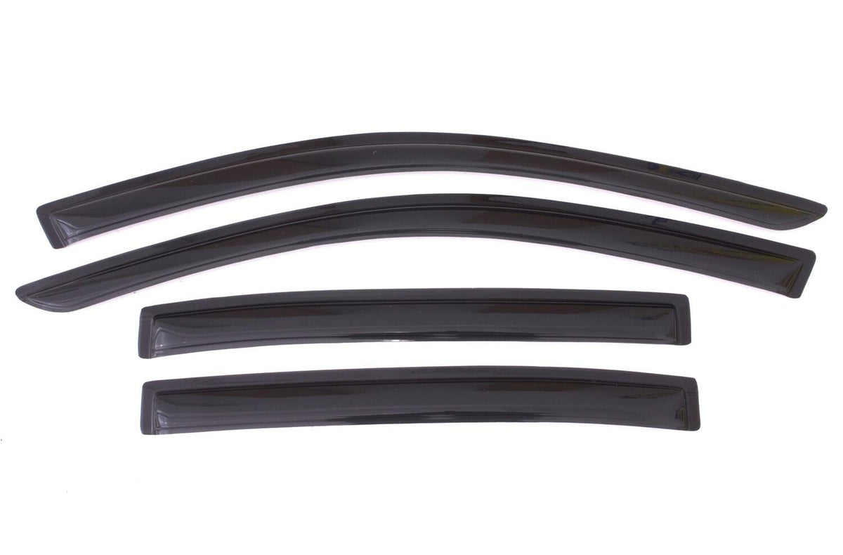 Ventvisor Deflector for 2013-2017 Honda Accord and More Sedan Smoke Outside Mount 4 Piece AVS