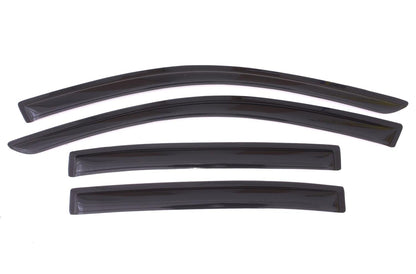 Ventvisor Deflector for 2013-2017 Honda Accord and More Sedan Smoke Outside Mount 4 Piece AVS