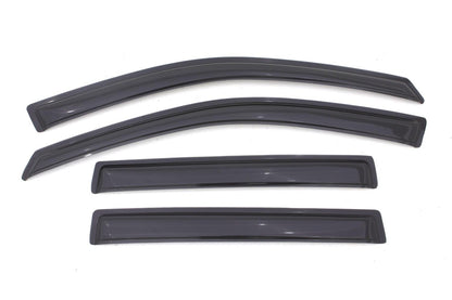 Ventvisor Deflector for 2011-2017 Jeep Compass/Compass Latitude/Compass North Smoke Outside Mount 4 Piece AVS