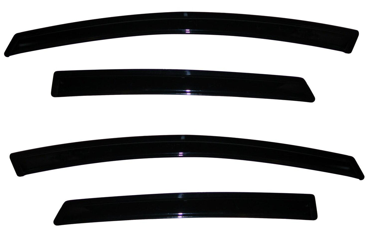 Ventvisor Deflector for 2011-2019 Ford Fiesta and More Smoke Outside Mount 4 Piece AVS