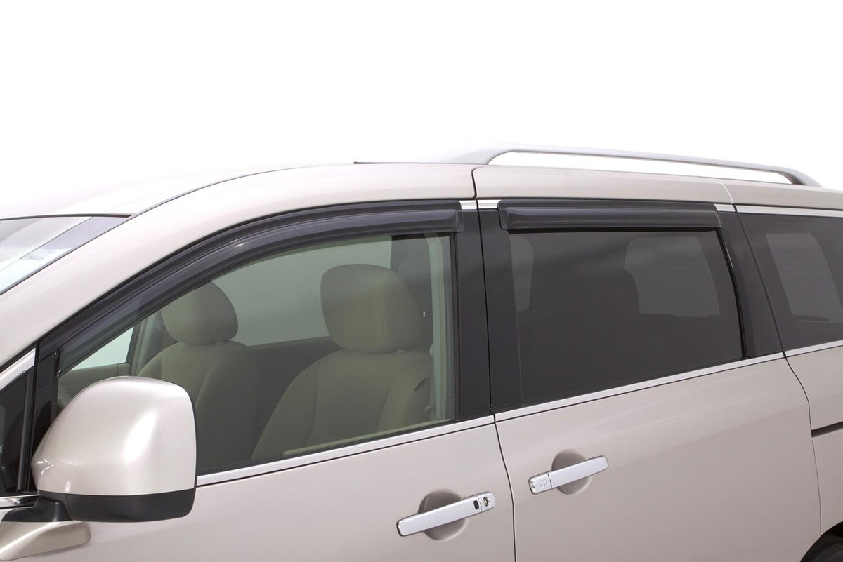 Ventvisor Deflector for 2011-2017 Nissan Quest Smoke Outside Mount 4 Piece AVS