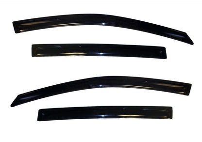 Ventvisor Deflector for 2012-2020 Chevrolet Sonic Hatchback Smoke Outside Mount 4 Piece AVS