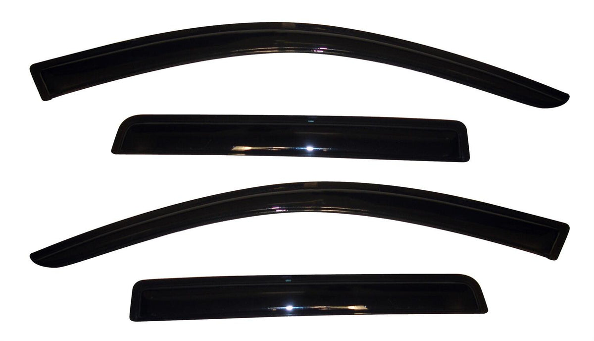 Ventvisor Deflector for 2011-2020 Mitsubishi Outlander Smoke Outside Mount 4 Piece AVS