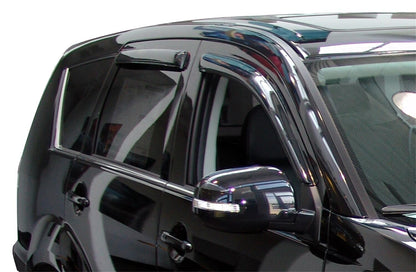 Ventvisor Deflector for 2011-2020 Mitsubishi Outlander Smoke Outside Mount 4 Piece AVS