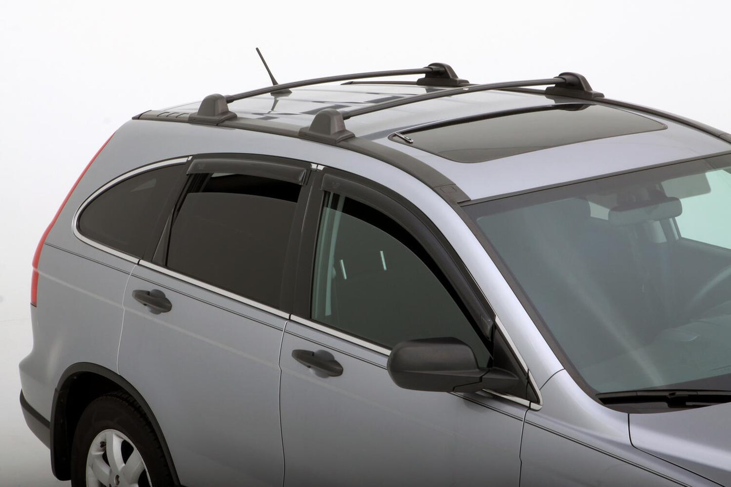 Ventvisor Deflector for 2007-2011 Honda Cr-V Smoke Outside Mount 4 Piece AVS
