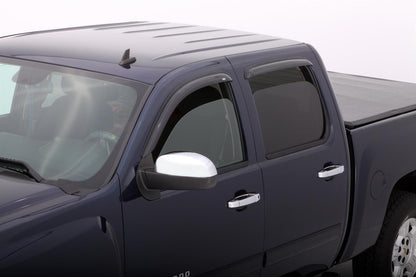 Ventvisor Deflector for 2022-2026 Toyota Tundra Double Cab Pickup Smoke Outside Mount 4 Piece AVS