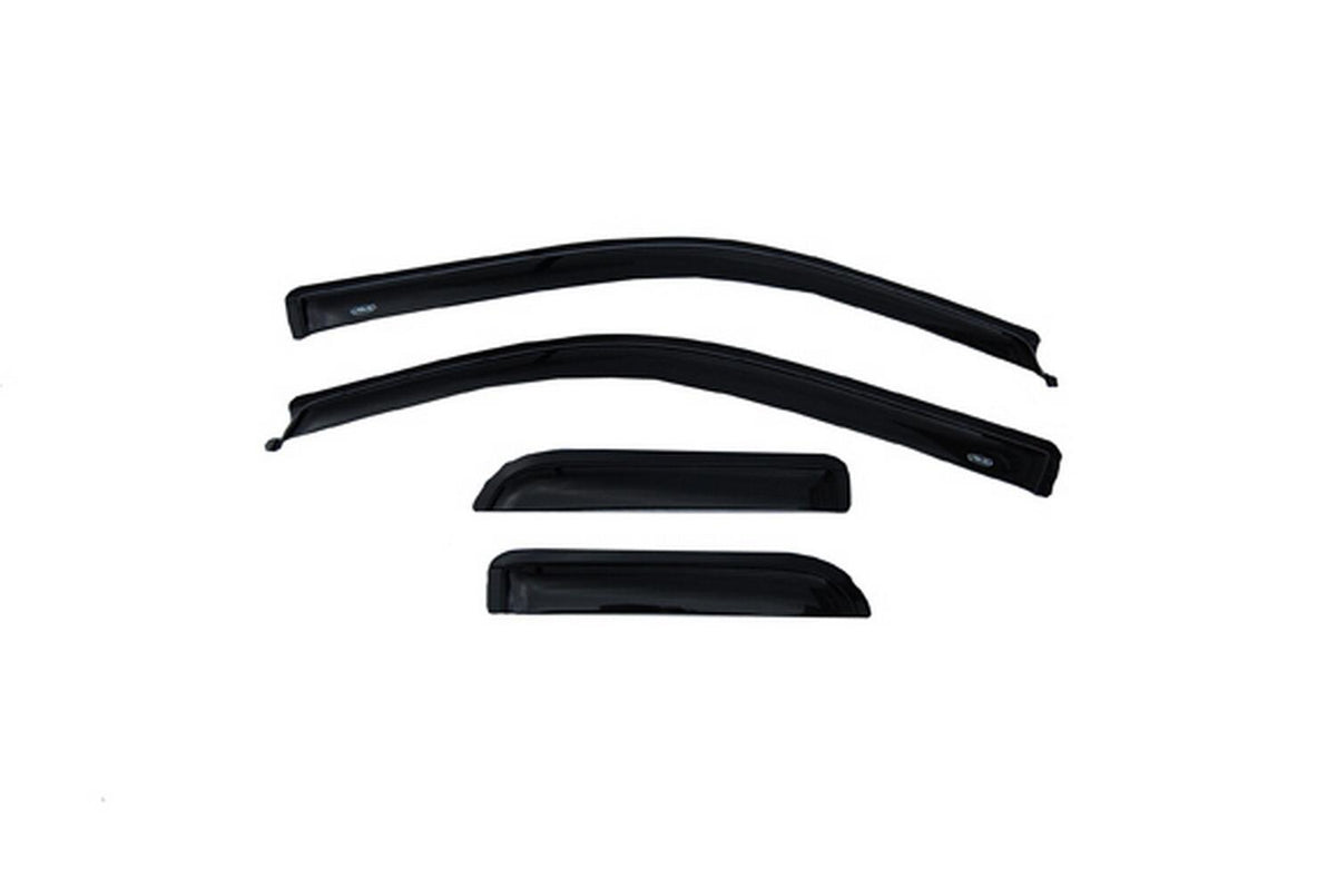 Ventvisor Deflector for 2004-2014 Ford F-150 and More SuperCab Pickup Smoke Outside Mount 4 Piece AVS
