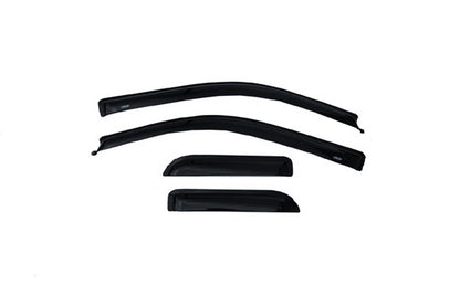 Ventvisor Deflector for 2004-2014 Ford F-150 and More SuperCab Pickup Smoke Outside Mount 4 Piece AVS