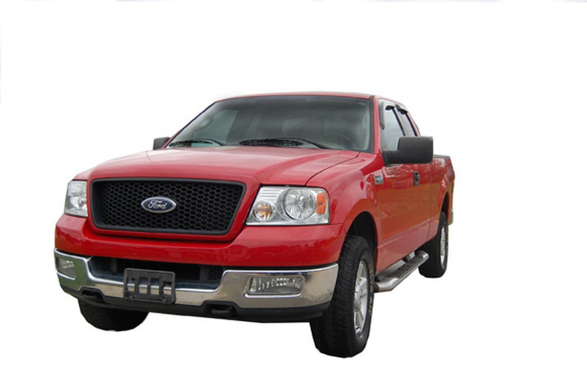 Ventvisor Deflector for 2004-2014 Ford F-150 and More SuperCab Pickup Smoke Outside Mount 4 Piece AVS