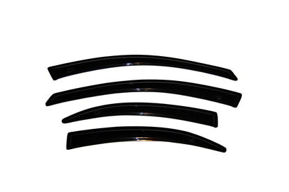 Ventvisor Deflector for 2001-2006 Dodge Stratus/Chrysler Sebring Sedan Smoke Outside Mount 4 Piece AVS
