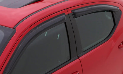 Ventvisor Deflector for 2019-2025 Mazda 3 Hatchback Smoke Outside Mount 4 Piece AVS