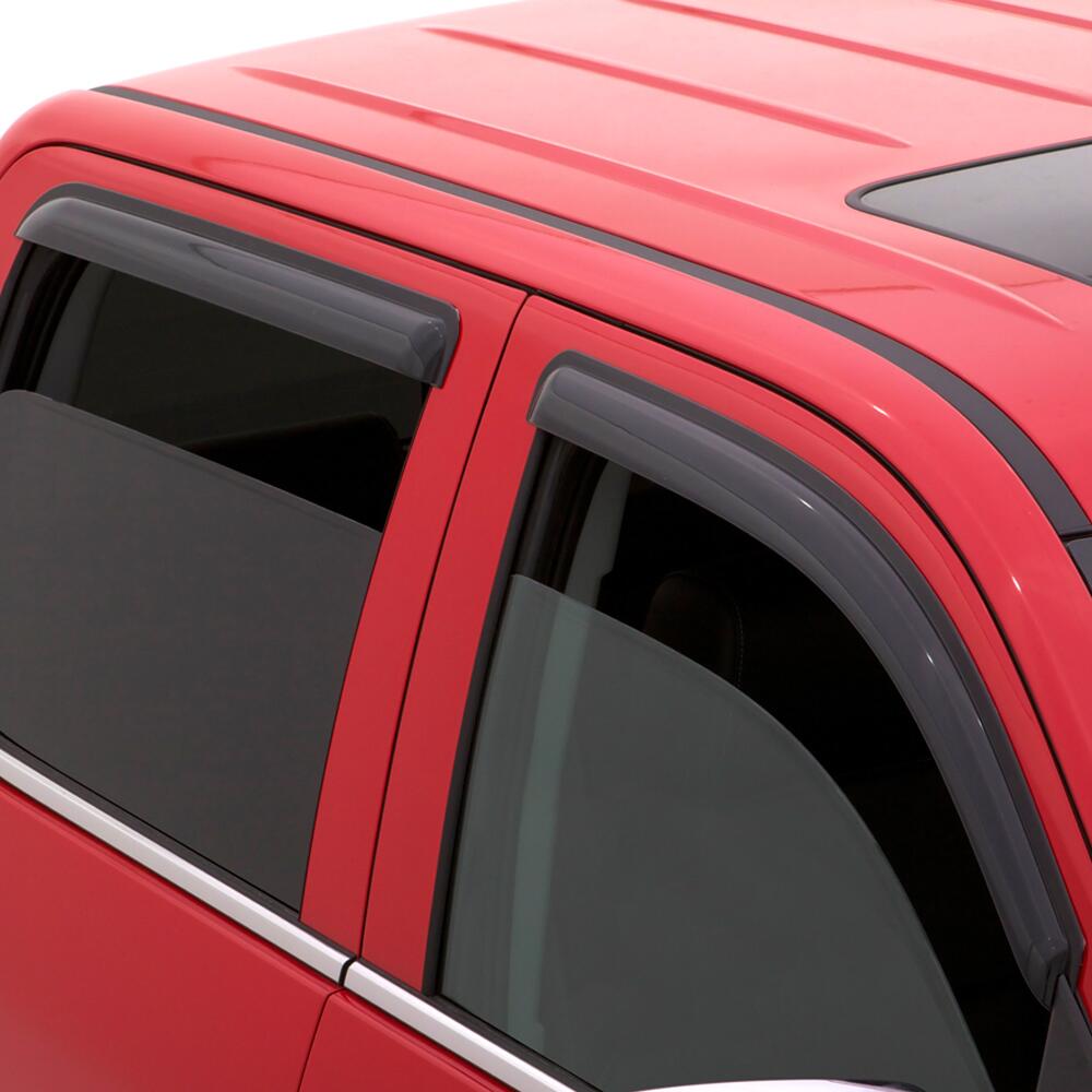 Ventvisor Deflector for 2018-2024 GMC Terrain Smoke Outside Mount 4 Piece AVS