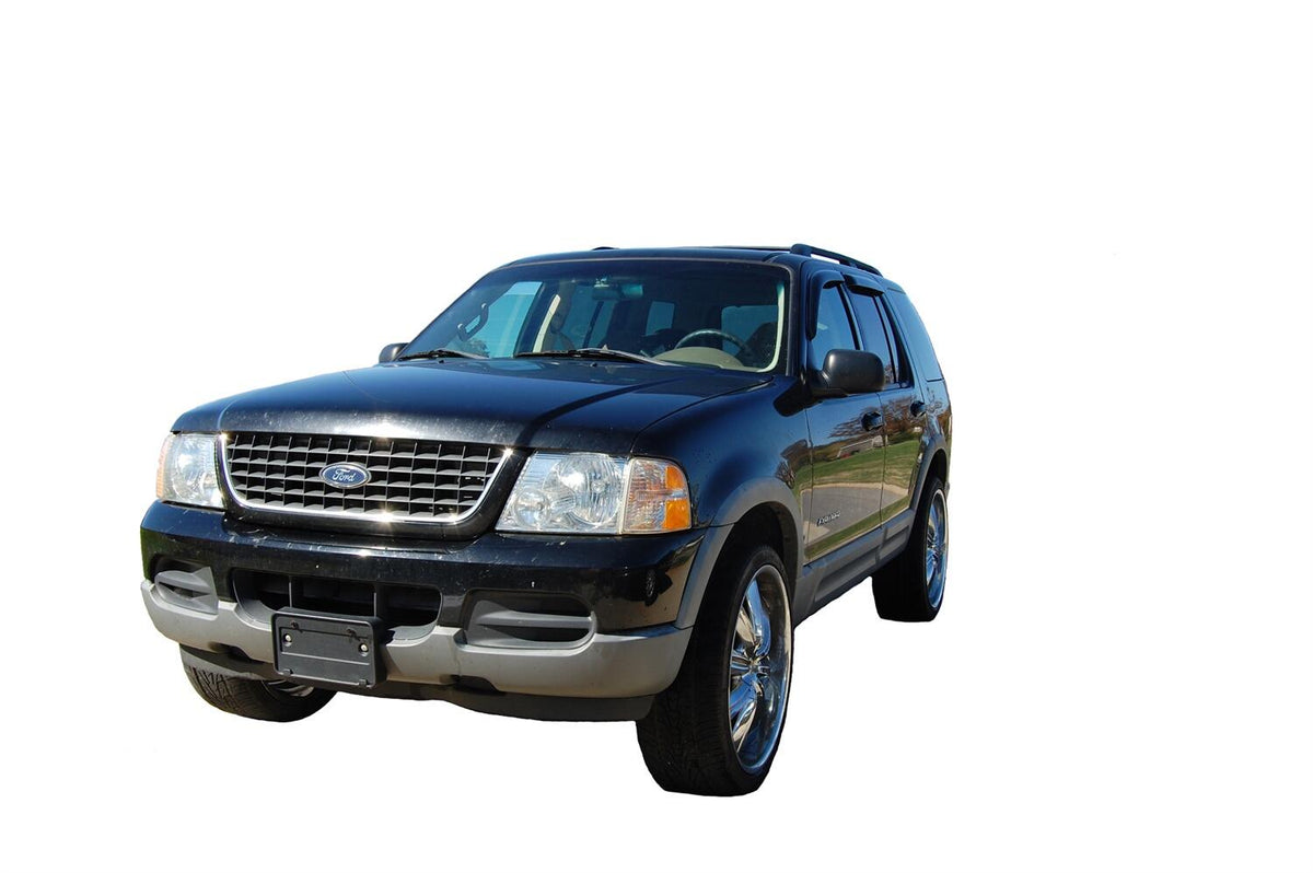 Ventvisor Deflector for 2002-2010 Ford Explorer and More Smoke Outside Mount 4 Piece AVS