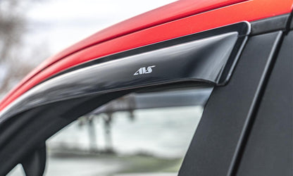 Ventvisor Deflector for 2006-2009 Dodge Ram 1500/Ram 2500/Ram 3500 Cab Pickup Smoke Outside Mount 4 Piece AVS