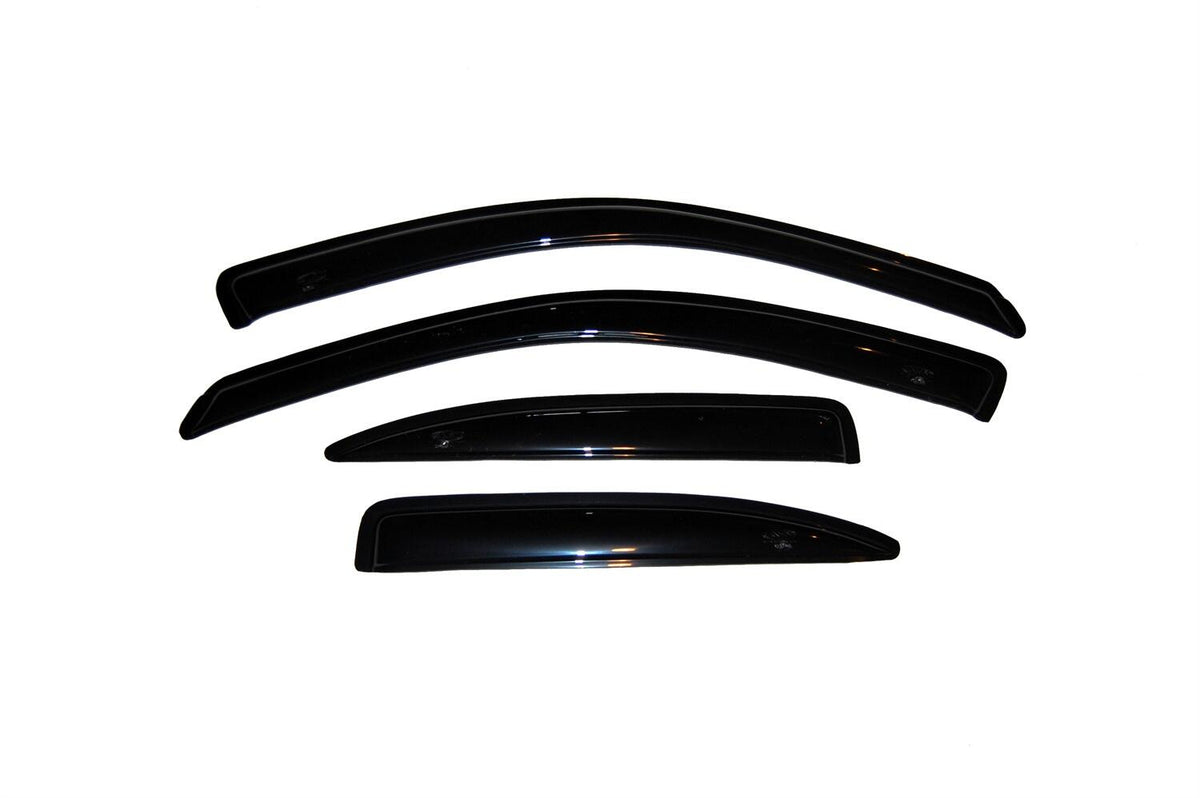 Ventvisor Deflector for 1999-2005 Volkswagen Jetta Wolfsburg Edition and More Sedan Smoke Outside Mount 4 Piece AVS
