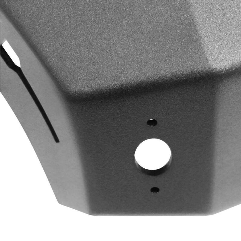 Westin 18-19 Jeep Wrangler JL WJ2 Stubby Front Bumper - Textured Black