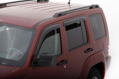 Ventvisor Deflector for 2008-2012 Jeep Liberty Smoke Outside Mount 4 Piece AVS