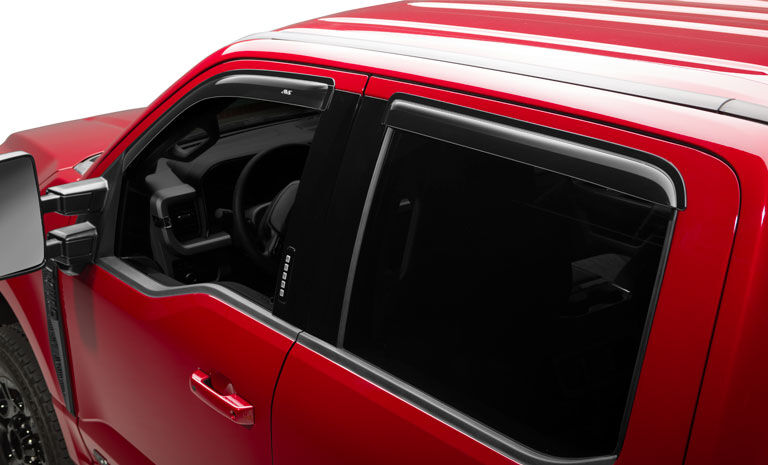 Ventvisor Deflector for 2015-2026 Ford F-150 and More Smoke Outside Mount 4 Piece AVS