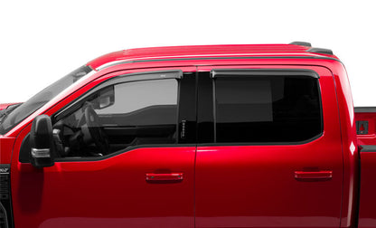 Ventvisor Deflector for 2015-2026 Ford F-150 and More Smoke Outside Mount 4 Piece AVS