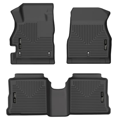 Weatherbeater Front & 2nd Seat Floor Liners For 2020-2024 Versa Husky Liners