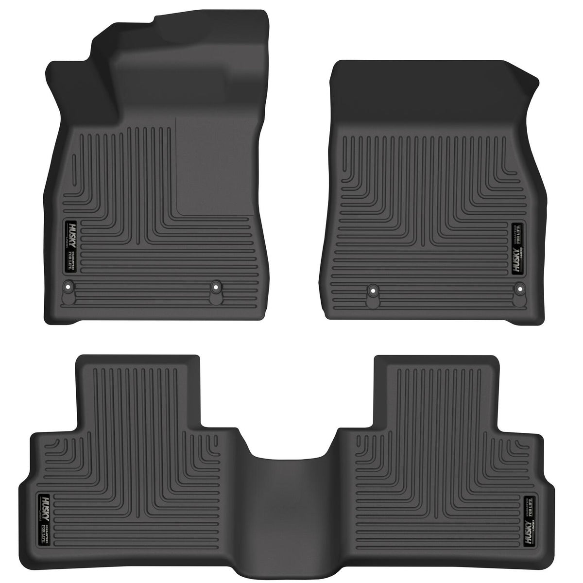 Weatherbeater Front & 2nd Seat Floor Liners For 2020-2025 Sentra Husky Liners