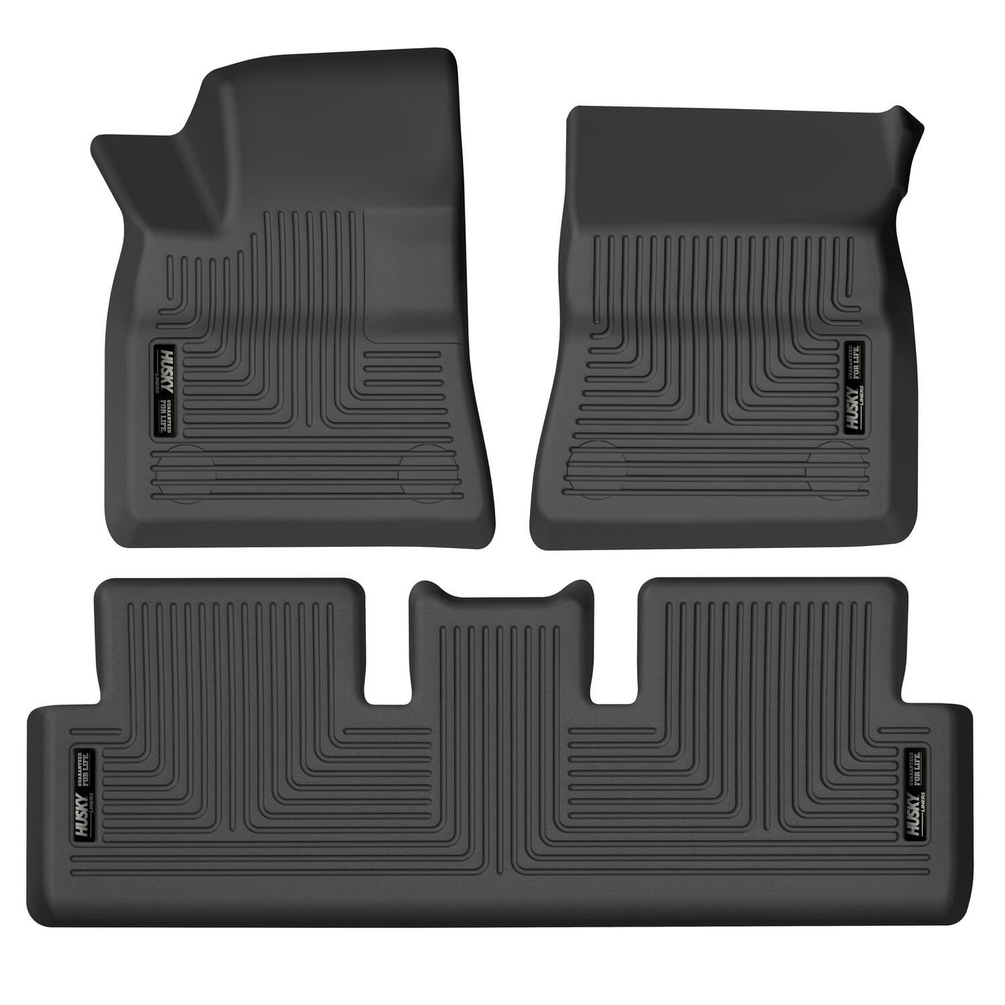 Weatherbeater Front & 2nd Seat Floor Liners For 2017-2024 3 Husky Liners